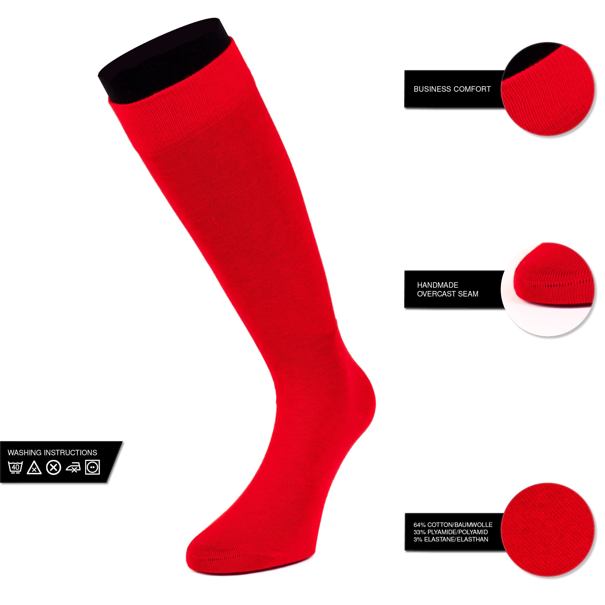 Business-Socken 5 Paar | VIENNA summer