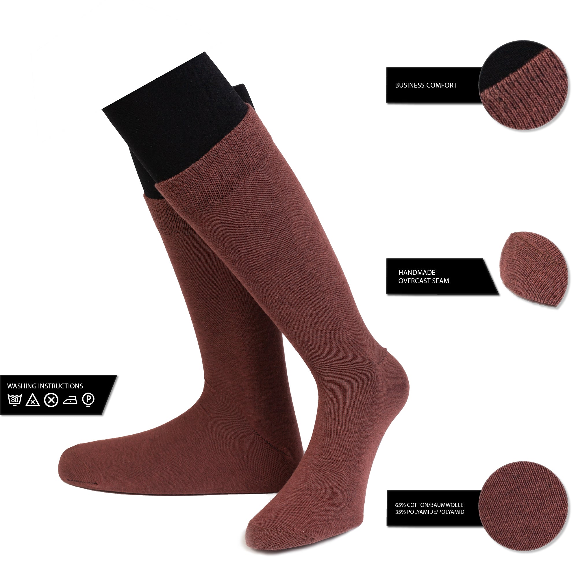 Business-Socken 5 Paar | Vienna